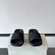 replica EMBOSSED CHECK DIVE SLIDES IN BLACK UK
