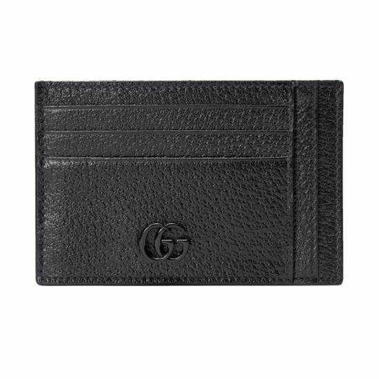 replica GG MARMONT CARD CASE IN BLACK UK