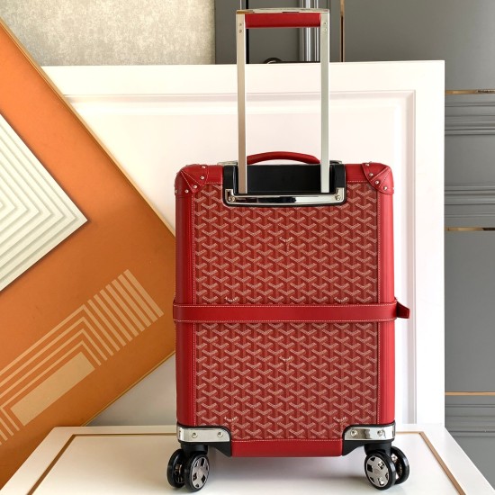 replica BOURGET PM TROLLEY CASE IN RED UK