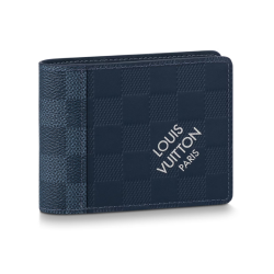 Slender Wallet Blue Damier Infini M60544 Uk