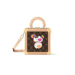 Lv X Tm Mini Square Trunk Autres Toiles Monogram M131276 Uk