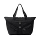 replica RE-NYLON AND LEATHER TRAVEL BAG IN BLACK UK
