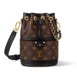 CANOE BUCKET BAG BROWN MONOGRAM CANVAS M83480 UK