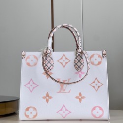 On The Go Mm Tote Bag In Beige M22975 Uk On The Go Mm Tote Bag In Beige M22975 Uk