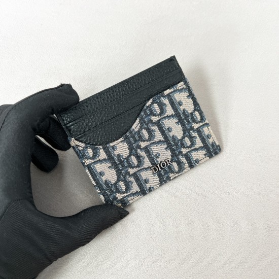 replica SADDLE CARD HOLDER BLACK GRAINED CALFSKIN MARQUETRY UK