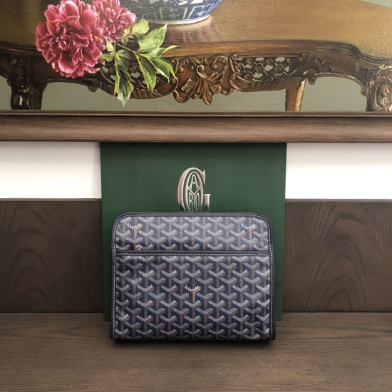 replica JOUVENCE MM TOILETRY BAG IN NAVY BLUE UK