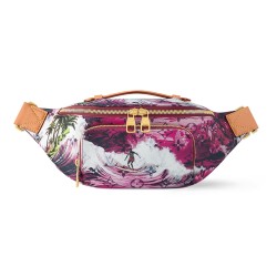 RUSH BUMBAG PINK MONOGRAM SURFIN’ CANVAS M24987 UK